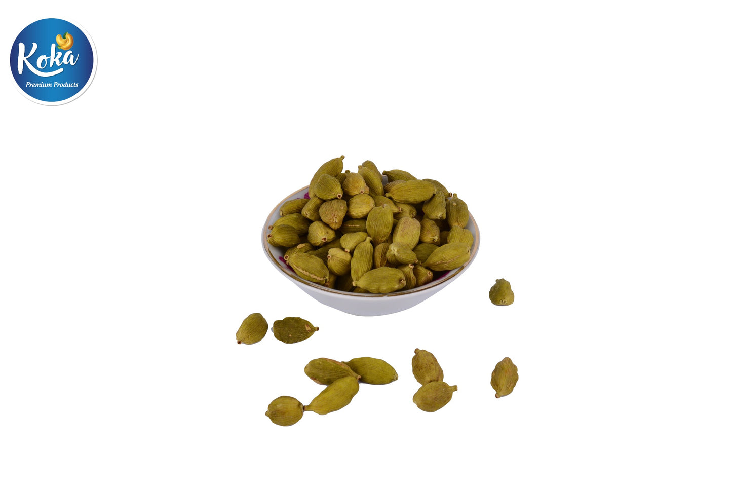 Koka Indian Jumbo Elaichi 8.5mm (Cardamom)