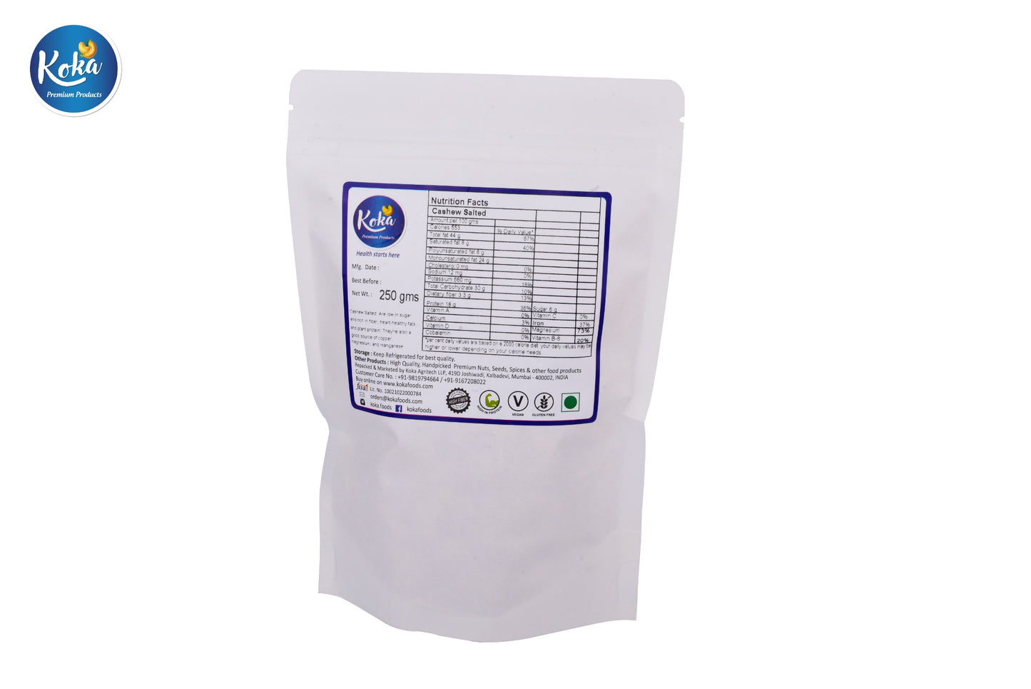 Koka Salted Cashew Royal (kaju)