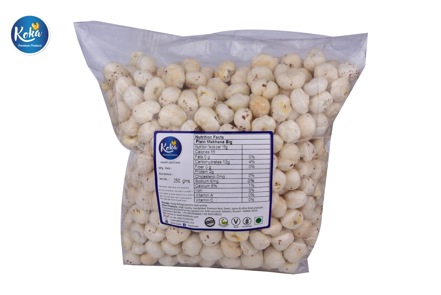 Koka Plain Jumbo Makhana