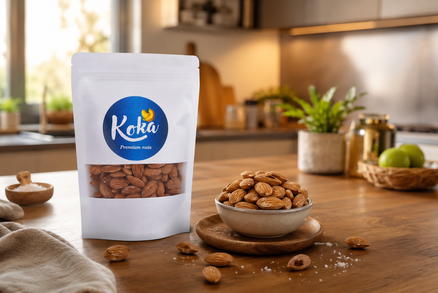 Koka Premium American Salted Jumbo Almonds