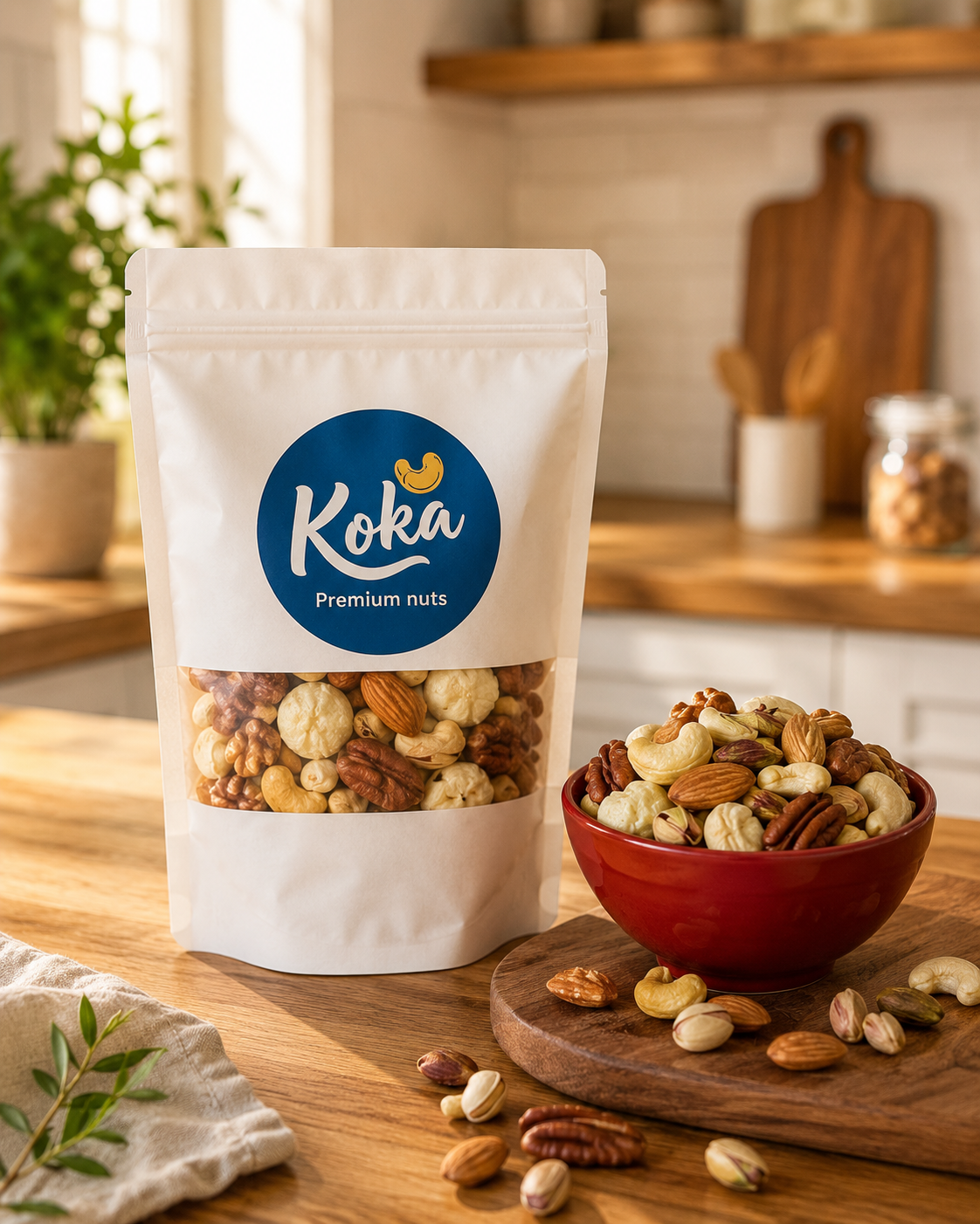 Koka Adventure Trail Mix Oven Roasters   (ALL ROASTED Cashew, Almonds, Hazelnuts, Pumpkin Seeds, Black Kismis)