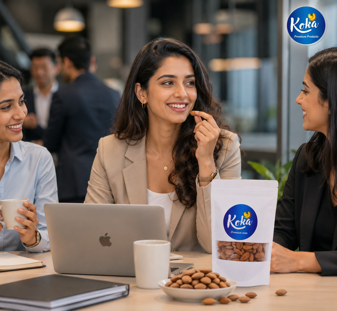Koka Premium American Salted Jumbo Almonds