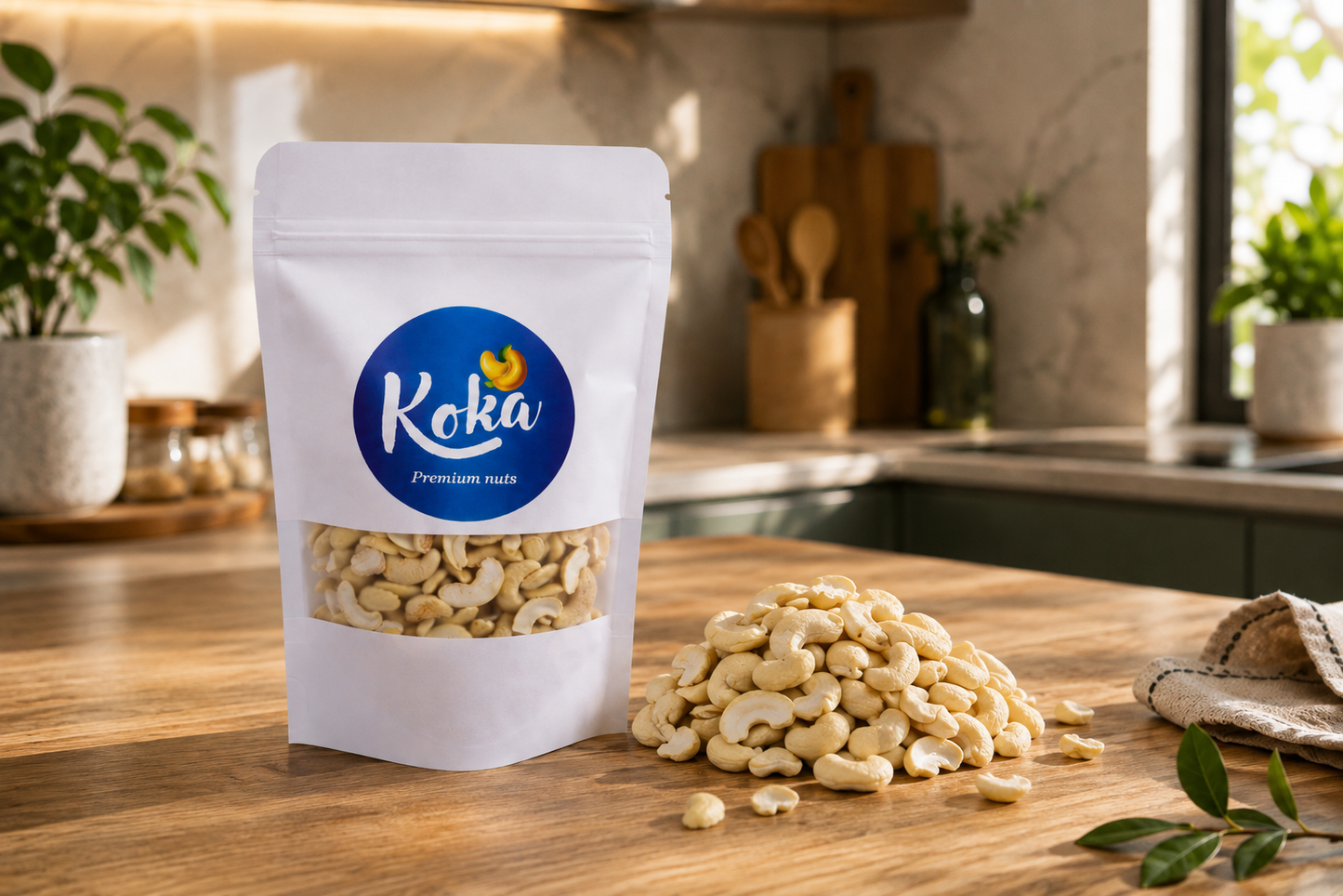 Koka Cashew JUMBO Tukda (kaju)